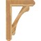 Ekena Millwork Legacy Craftsman Rough Sawn Bracket, Western Red Cedar, 6"W x 30"D x 42"H BKT06X30X42LEC04RWR - alternate 3